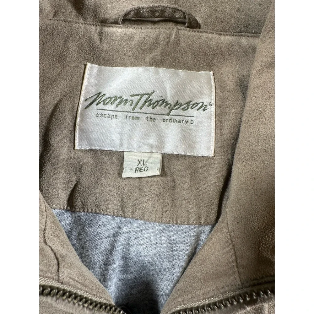 Norm Thompson Bomber Light Jacket Polyester Sz‎ X Large Full zip